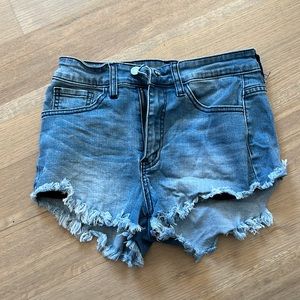 Nature denim shorts